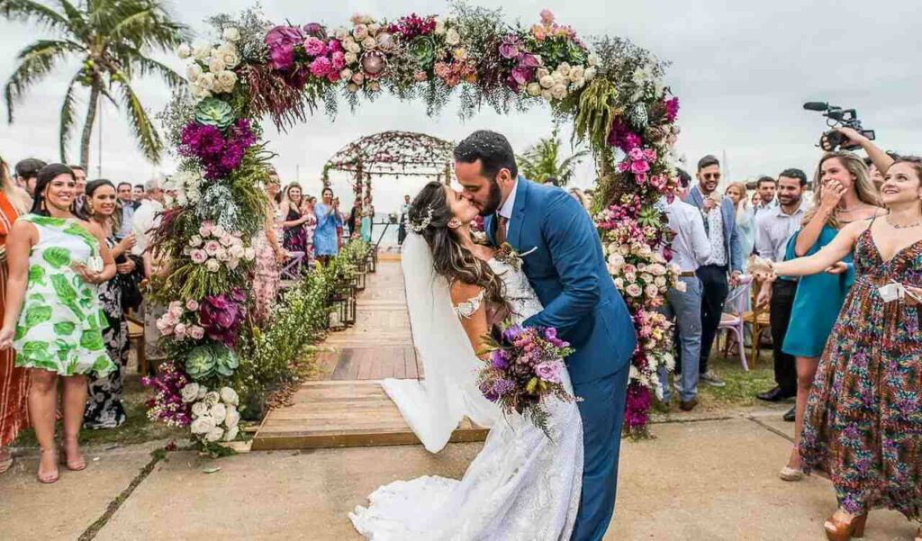 cenário de casamento