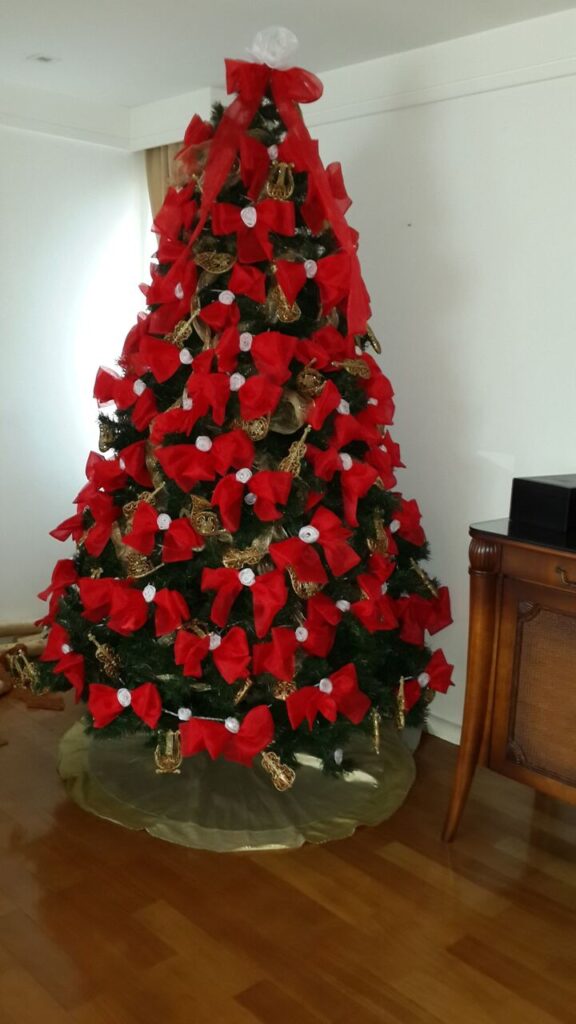 decorar árvore de Natal