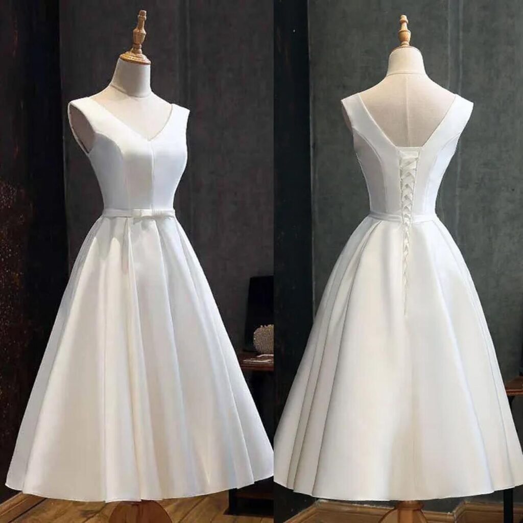 vestido para casar no civil